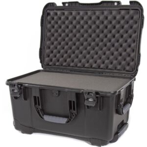 Nanuk Wheeled Series 938 Lightweight NK-7 Resin Waterproof Hard Case with Foam Insert, Black