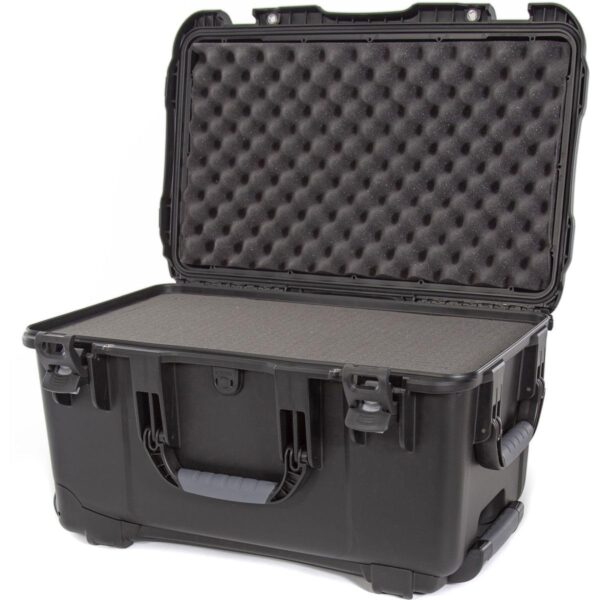 Nanuk Wheeled Series 938 Lightweight NK-7 Resin Waterproof Hard Case with Foam Insert, Black