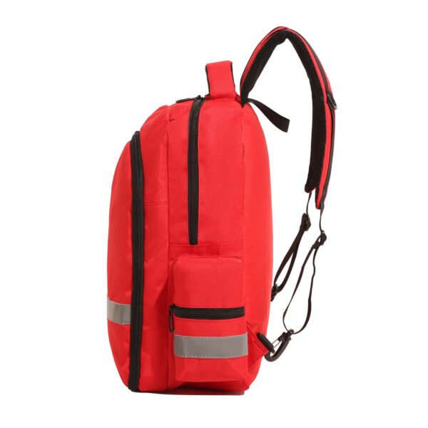 Hwbang First Aid Backpacks Bag Empty Red Emergency Medical Bag Case Trauma Medical Backpack for First Responder Organizer EMS EMT - Image 2