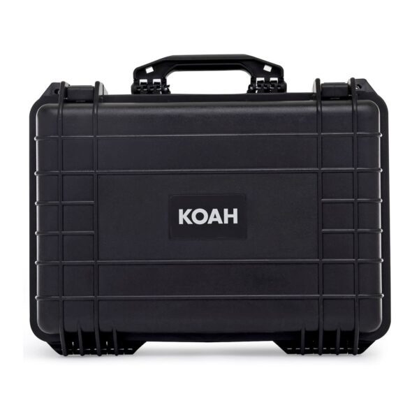 Koah Weatherproof Hard Case with Customizable Foam (18 x 14 x 7 Inch)