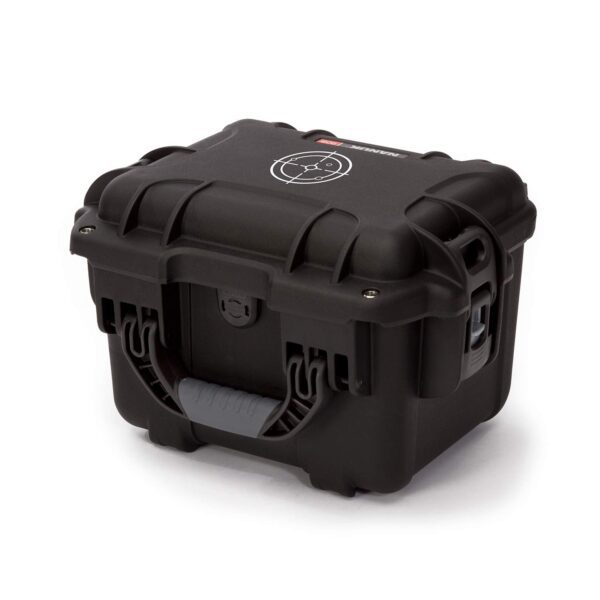 Nanuk 908 Waterproof Hard Case for Gun Ammo w/White Target Logo - Black - Image 5