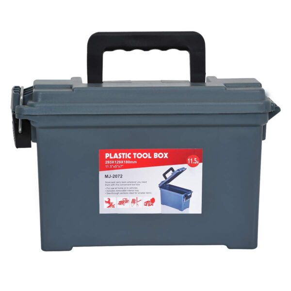 MEIJIA Portable Tool Boxes, Fishing Box, Ideal For Storage of bullets, fishing tools (11.53"x5.08"x7.09") - Image 8