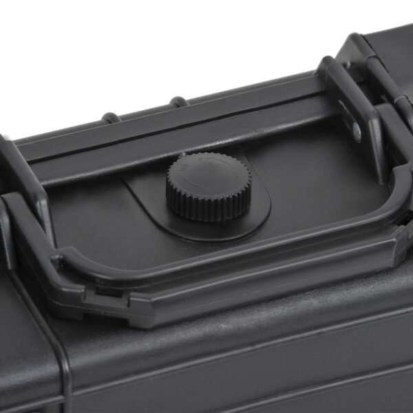 MEIJIA Portable Waterproof Protective Hard Case,Compact Camera Case with Customizable Fit Foam,Fit for Drones,Camera,Lens, 9.17inchx7.56inchx4.33inch, Black - Image 3