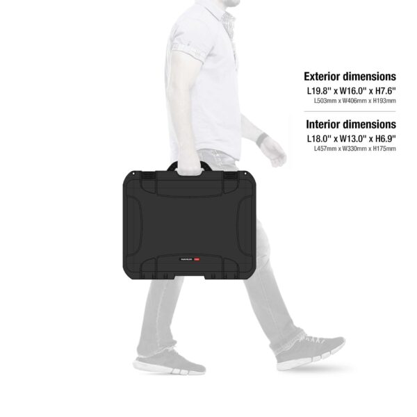 Nanuk 930 Waterproof Hard Case with Foam Insert for DJI Ronin RS 4/RS 4 Pro Combo, Black - Image 3