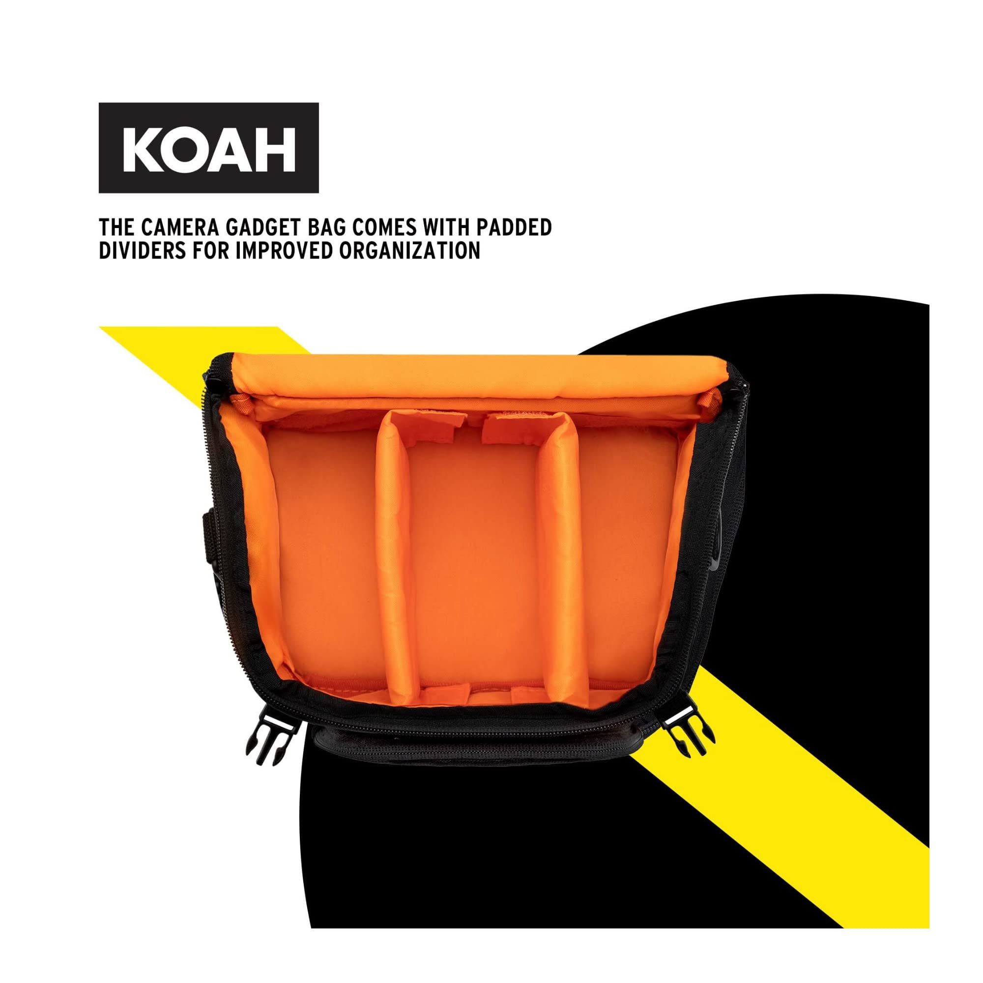 Koah Roebling Street Camera System Gadget Bag with Accessory & Cleaning Kit - Image 4