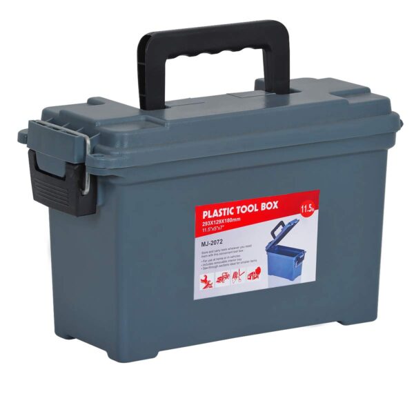 MEIJIA Portable Tool Boxes, Fishing Box, Ideal For Storage of bullets, fishing tools (11.53"x5.08"x7.09") - Image 9