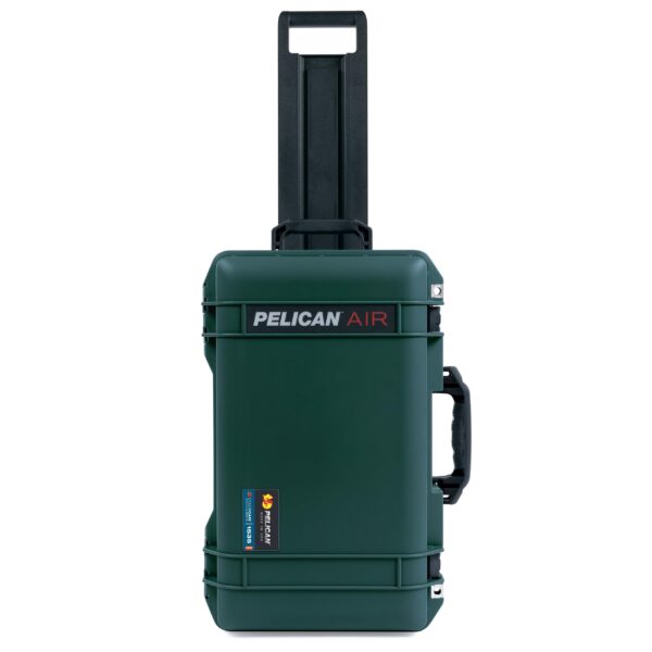 ColorCase Pelican Air 1535 Carry-on Case Trekking Green - Medium Size Waterproof Case with Mesh Lid Organizer Only - Black Handles, TSA Locking Latches  Trolley - Image 4