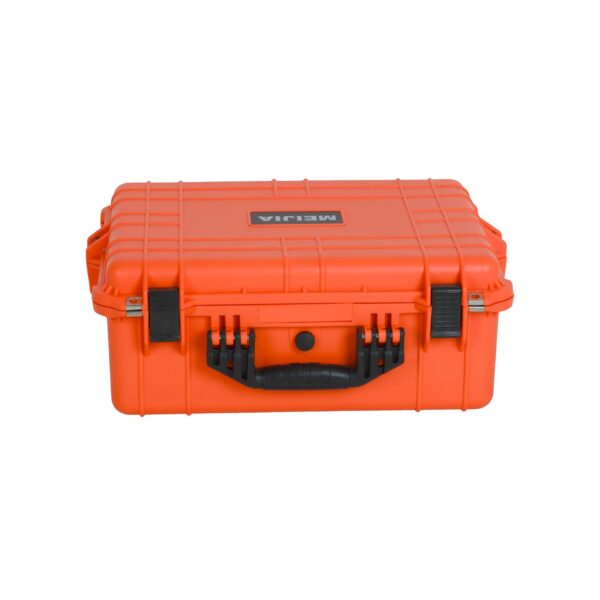 MEIJIA Portable All Weather Waterproof Protective Hard Case,Compact Camera Case with Customizable Fit Foam,Fit Use of Drones,Camera,Equipments, 20.62 x16.85x8.11inches(Orange) - Image 2
