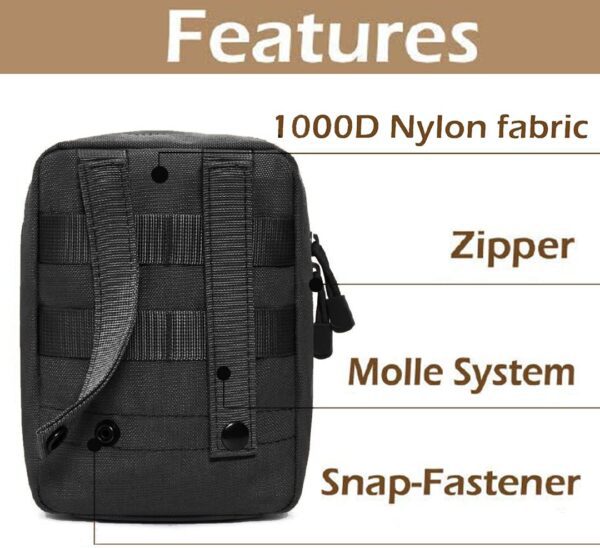 GHFY First Aid Pouch EMT IFAK Medical Pouch, Tactical MOLLE Utility Pouch - Image 3