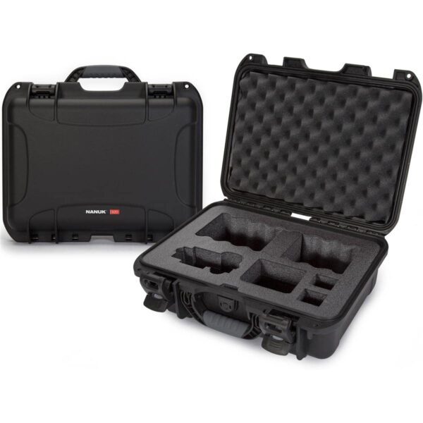 NANUK 920 Molded Interior Hard Case with Custom Foam Insert and Power Claw Triple Action Latches for Sony A7 Size Camera (Black) - Image 5