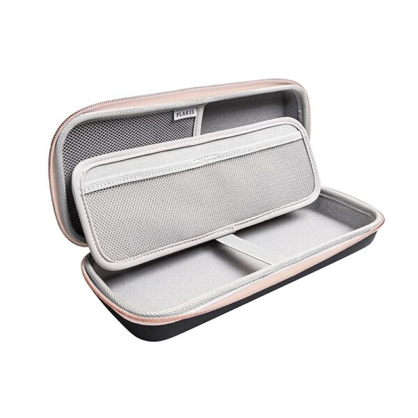 Plaris Stethoscope Case for Nurses for 3M Littmann/MDF/Omron Stethoscopes - Extra Room for Medical Bandage Scissors EMT Trauma Shears and LED Penlight, (Navy Rosegold) - Image 4