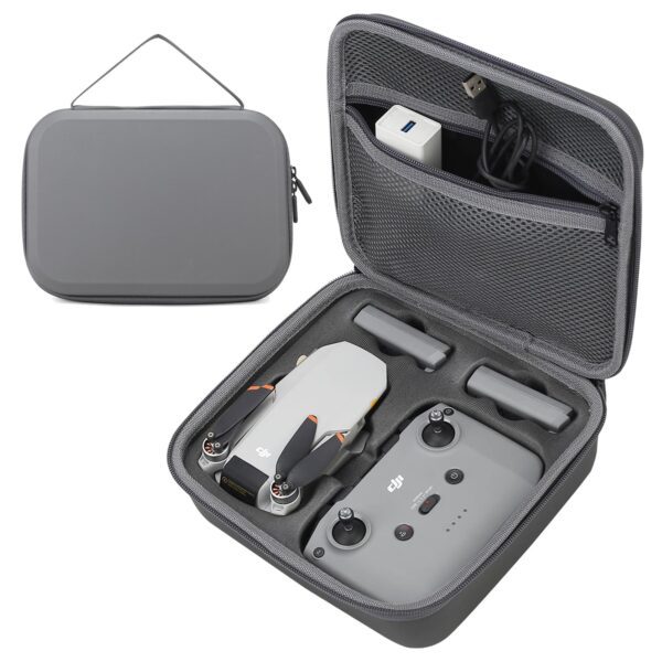 Flyekist Storage Bag for DJI Mini 4K/Mini 2/Mini 2 SE-Mini 4K,Mini 2, Mini 2 SE Drone Case Hard Shell Travel Carrying case Compatible with DJI Mini 4K/Mini 2/Mini 2 SE Drone and Accessories