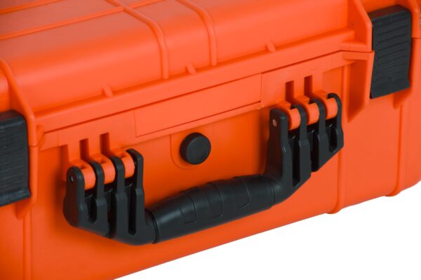 MEIJIA Portable All Weather Waterproof Protective Hard Case,Compact Camera Case with Customizable Fit Foam,Fit Use of Drones,Camera,Equipments, 20.62 x16.85x8.11inches(Orange) - Image 7