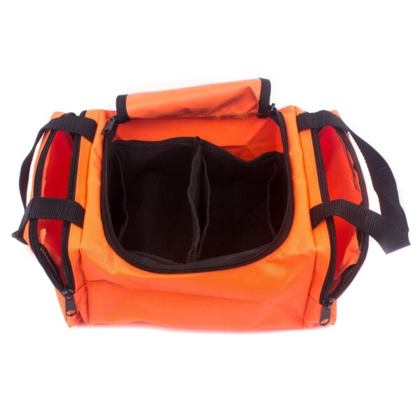 Dixie EMS Dixigear Empty First Responder II Bag 10.5" x 5" x 8" - Orange - Image 4