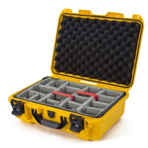 Nanuk 925 Waterproof Hard Case with Padded Dividers - Yellow