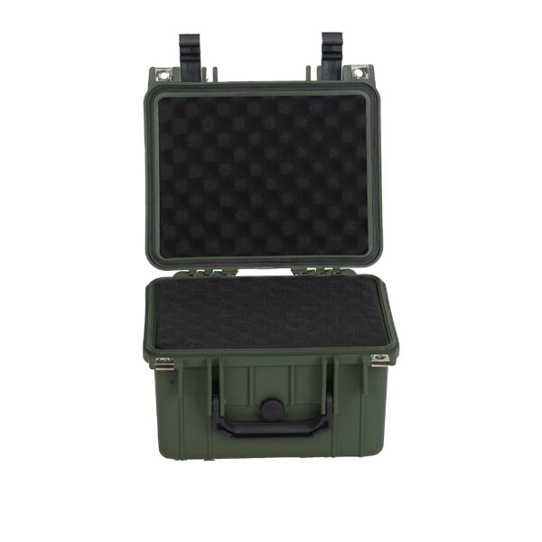 MEIJIA Portable All Weather IP67 Waterproof Camera Case,hard case with Customizable Fit Foam,Fit Use of Drones,Camera,Equipments,10.62 x9.68x6.87inches(Green) - Image 5