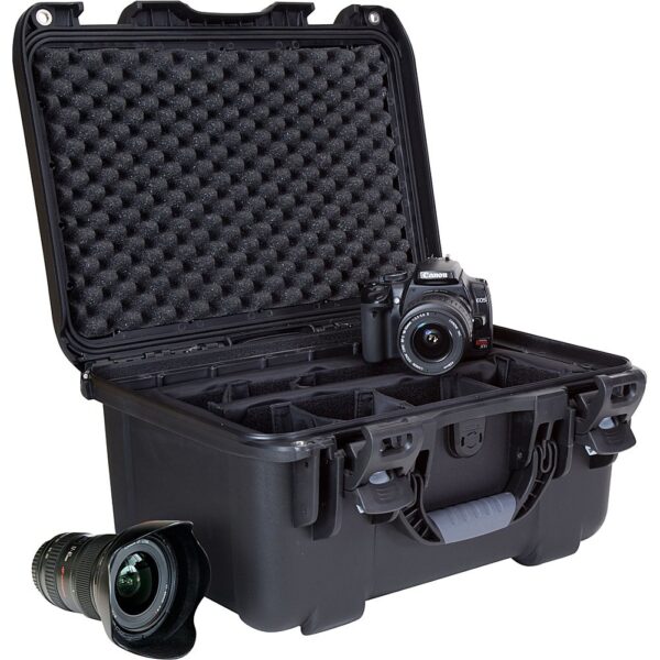 Nanuk 918 Medium Waterproof Hard Case with Foam Insert 16.9" x 12.9" x 9.3" - Black - Image 2