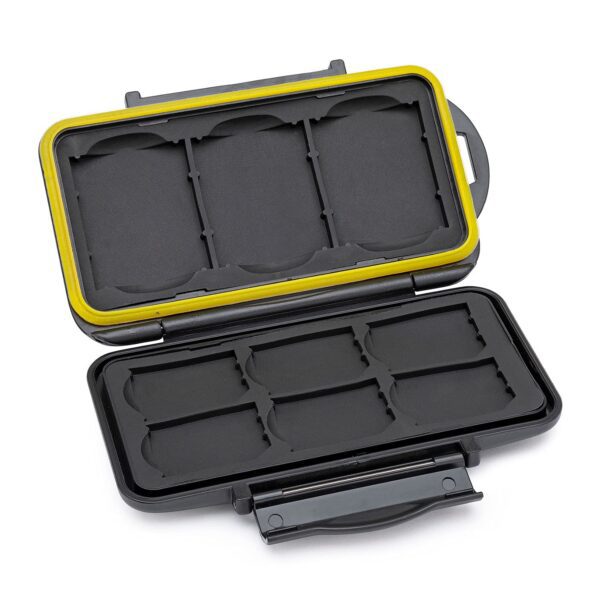 Koah Pro 2-in-1 Aluminum Shell OTG Dual Slot SD Card Reader and Rugged Memory Storage Carrying Case - Image 5