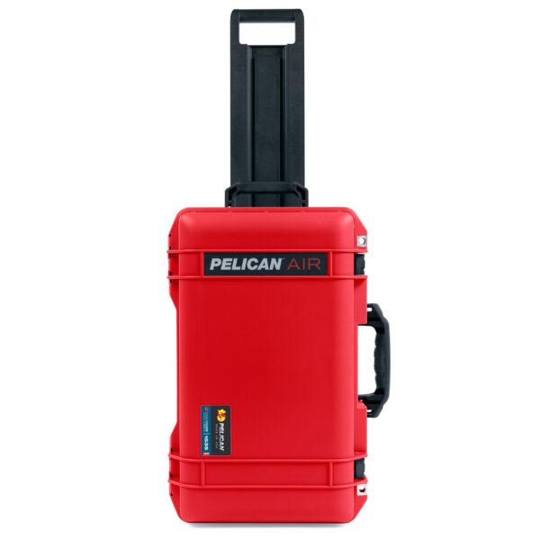 ColorCase Pelican Air 1535 Carry-on Case Red - Medium Size Waterproof Case (Case Only) - Black Handles & Latches - Image 2