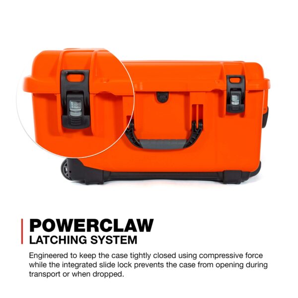 Nanuk 938-6003 Waterproof Hard Case with Lid Organizer and Padded Divider - Orange - Image 6