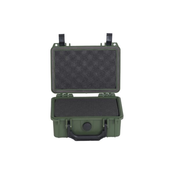 MEIJIA IP67 waterproof hard compact case,Customizable Fit Foam,8.12”x6.56”x 3.56”,Fit Use of Drones, Cameras,Equipments,lens (Green) - Image 3