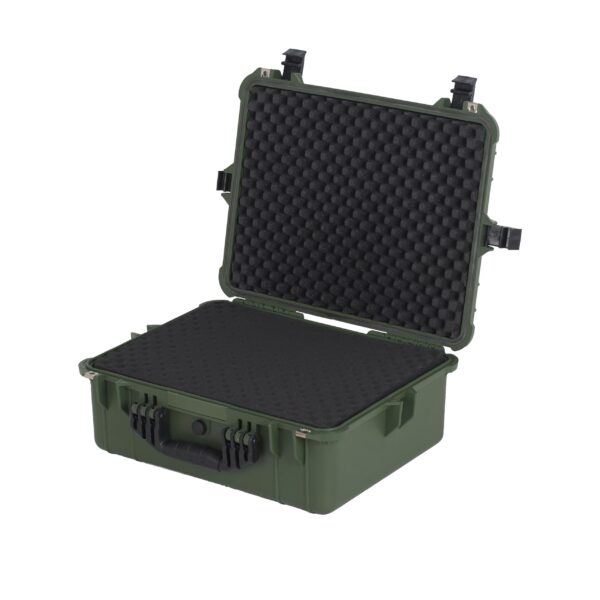 MEIJIA Portable All Weather Waterproof Protective Hard Case,Compact Camera Case with Customizable Fit Foam,Fit Use of Drones,Camera,Equipments,20.62 x16.85x8.11inches (Green) - Image 8