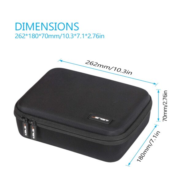 JSVER Carrying Case for DJI Mini 2 Hard Shell Storage Case for Mavic Mini 2/ Mini 2 SE/Mini 4K Drone Remote Comtroller and Other Accessories, with Propeller Protectors and Control Stick Cover - Image 5