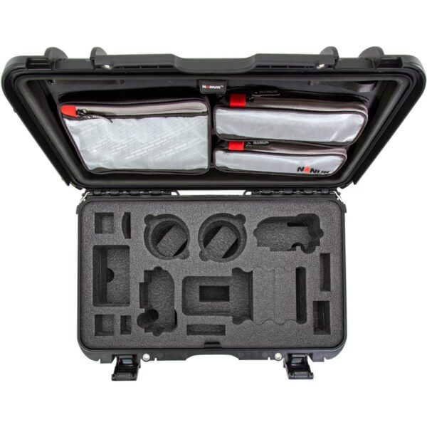 Nanuk Media Series 935 Waterproof Wheeled Hard Case with Lid Organizer and Foam Insert for DSLR Cameras, Black - Image 3