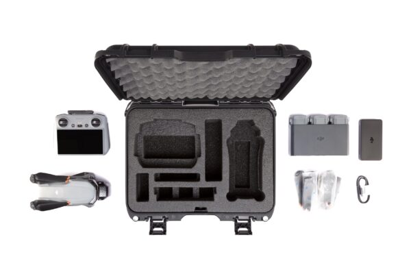 Nanuk 920 DJI Air 3S Fly More Combo- Waterproof Hard Case with Drone Foam Insert, Crushproof, Portable Travel Case, Made in North America (Black) - Image 3