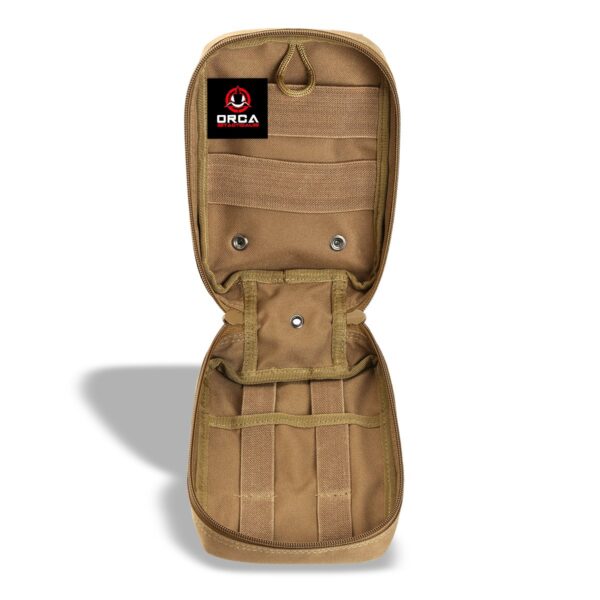 Orca Tactical MOLLE EMT Medical First Aid IFAK Utility Pouch (Bag Only) (Olive Drab Green) - Image 4