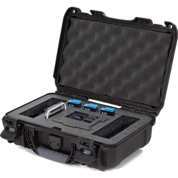 Nanuk 909 Waterproof Hard Case with Foam Insert for GoPro Hero 9 and 10 (Black)