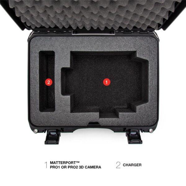 Nanuk 925 Waterproof Hard Case with Foam Insert for Matterport Pro1 or Pro2 3D Camera, Black - Image 4
