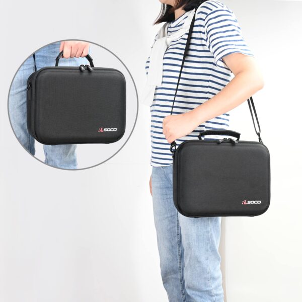 RLSOCO Carrying Case for DJI Mini 3 - Fits Full Set of Accessories: DJI RC Controller or Stock Controller,Charging hub,Batteries & Propellers (Allows Arms Unfold and Fold) - Image 2