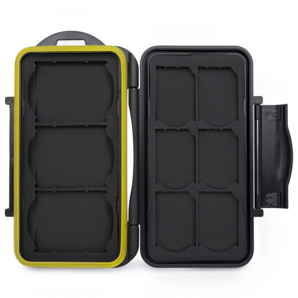 Koah Pro 2-in-1 Aluminum Shell OTG Dual Slot SD Card Reader and Rugged Memory Storage Carrying Case - Image 4