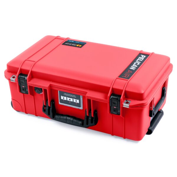 ColorCase Pelican Air 1535 Carry-on Case Red - Medium Size Waterproof Case (Case Only) - Black Handles TSA Locking Latches - Image 4