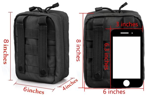 GHFY First Aid Pouch EMT IFAK Medical Pouch, Tactical MOLLE Utility Pouch - Image 6