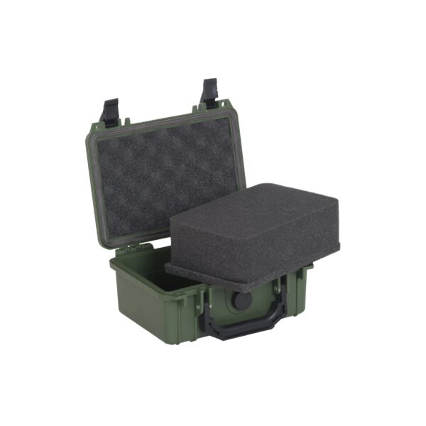 MEIJIA IP67 waterproof hard compact case,Customizable Fit Foam,8.12”x6.56”x 3.56”,Fit Use of Drones, Cameras,Equipments,lens (Green) - Image 8