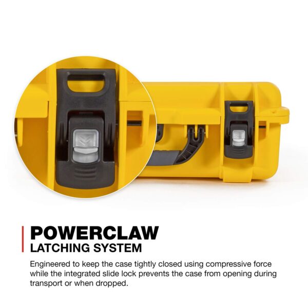 Nanuk 925 Waterproof Hard Case with Foam Insert for DJI Mavic 2 Pro|Zoom + Smart Controller, Crystalsky 5.5" or iPad - Yellow - Image 6