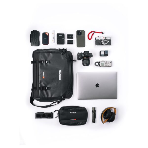 Nanuk N-PVD 15L Camera Messenger Bag for DSLR/Mirrorless/Video and Drones w/16 Padded Laptop Pocket - Image 7
