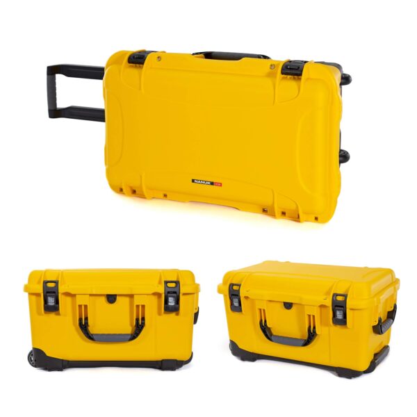Nanuk 938 Waterproof Hard Case with Lid Organizer and Padded Divider - Yellow - Image 3