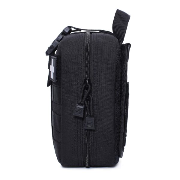 Honestptner Molle Pouch, Sturdy 600D Nylon Tactical Medical Pouch,Rip-Away EMT First Aid Pouch (Bag Only) - Image 6