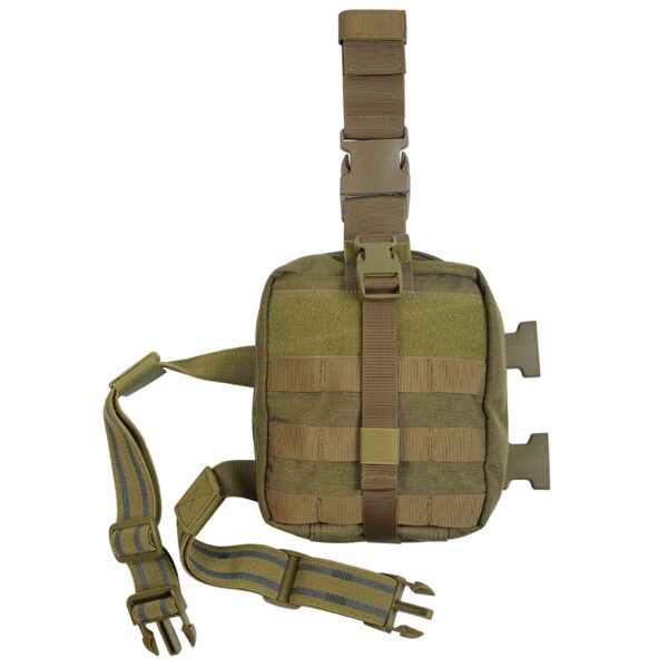 SdTacDuGe Drop Leg Medical Bag Tactical Rip-Away EMT Medical First Aid Lifesaving Pouch1000D Nylon First Aid Pouch, Big Capacity EMT Pouch Utility, Military First Aid Pouch