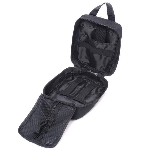 Honestptner Molle Pouch, Sturdy 600D Nylon Tactical Medical Pouch,Rip-Away EMT First Aid Pouch (Bag Only) - Image 3
