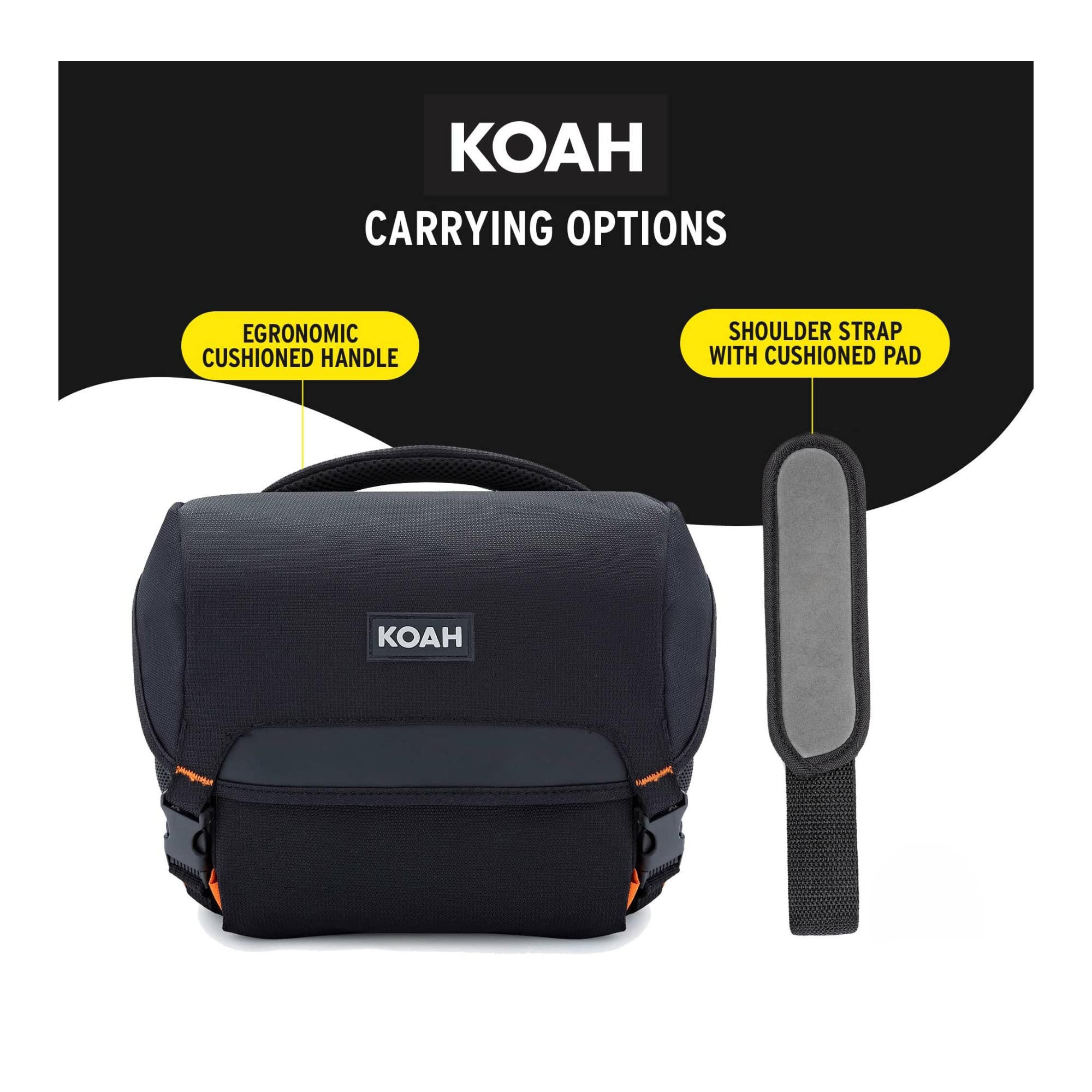 Koah Roebling Street Camera System Gadget Bag with Accessory & Cleaning Kit - Image 5