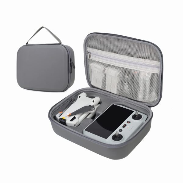 Flyekist Storage Bag for DJI Mini 3/Mini 3 Pro-Mini 3 Pro Drone Case Hard Shell Travel Carrying case Compatible with DJI Mini 3/Mini 3 Pro, DJI RC/DJI RC-N1 and Accessories