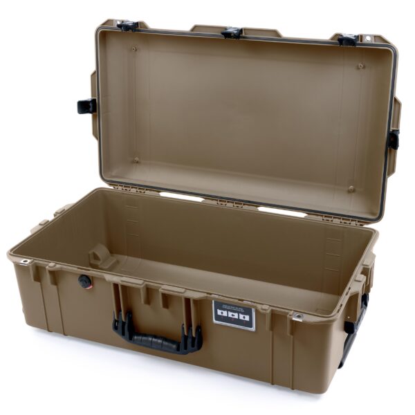 ColorCase Pelican Air 1615 Case Dark Desert Dirt - Large Size Waterproof Case (Case Only) - Black Handles & TSA Locking Latches - Image 3