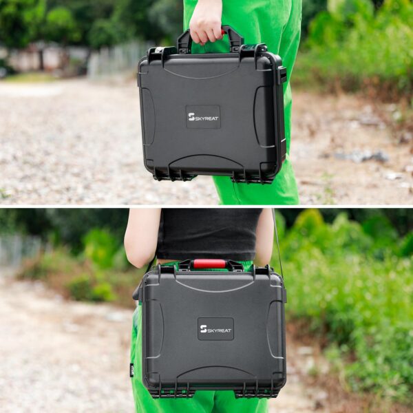 Skyreat Mini 4 Pro Hard Case, Waterproof Hard Shell Storage Bag for DJI Mini 4 Pro Drone Fly More Combo with DJI RC 2 Controller Accessories - Image 2