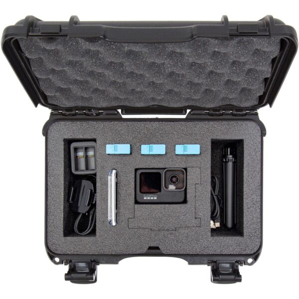 Nanuk 909 Waterproof Hard Case with Foam Insert for GoPro Hero 9 and 10 (Black) - Image 5