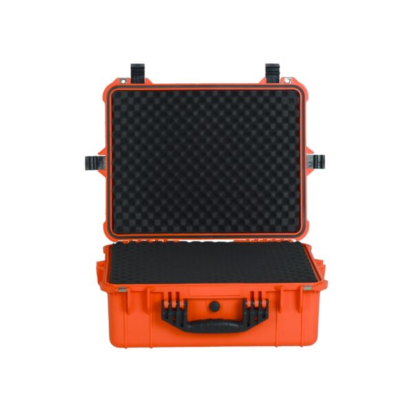 MEIJIA Portable All Weather Waterproof Protective Hard Case,Compact Camera Case with Customizable Fit Foam,Fit Use of Drones,Camera,Equipments, 20.62 x16.85x8.11inches(Orange) - Image 6