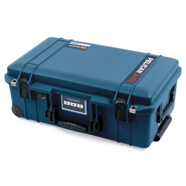 Pelican Air 1535 Carry-on Case by ColorCase - Deep Pacific Blue - Medium Size Waterproof Case with TrekPak Divider System & Mesh Lid Organizer - Black Handles & Latches - Image 4